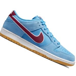 Nike SB dunk low Valour blue team maroon